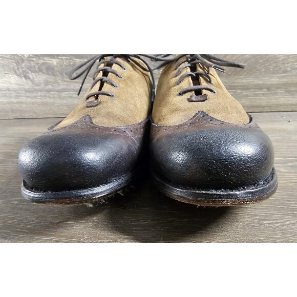 Timberland Boot Company 13 Carries Brown Plain Toe Oxford Derby Suede Men’s Sz 9 - Picture 6 of 11